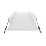 Foco fijo empotrar Cuadrado Konica PC Blanco 85x85mm, para Lámpara GU10/MR16, desde 1,90€/ud